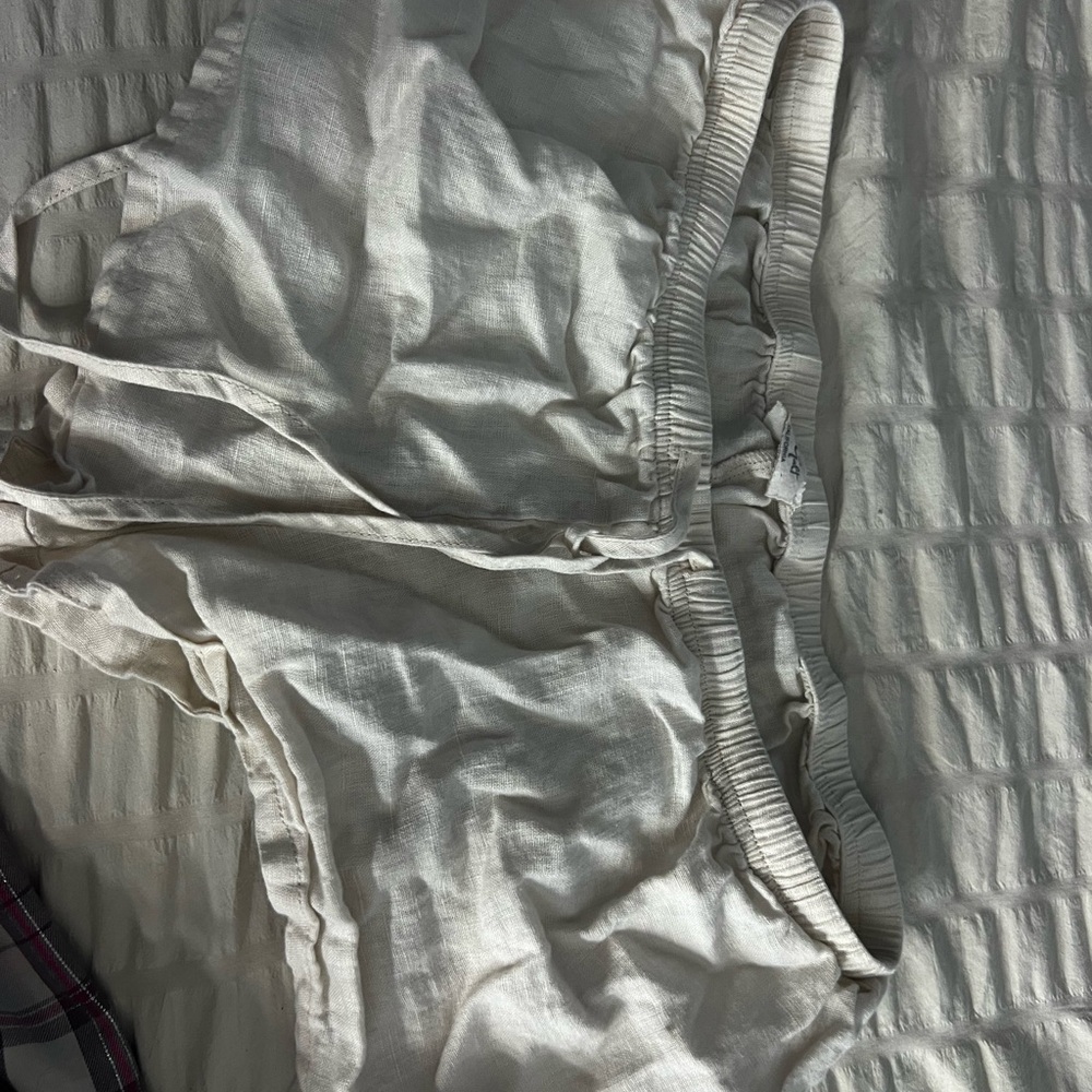 Light Gray Casual Shorts